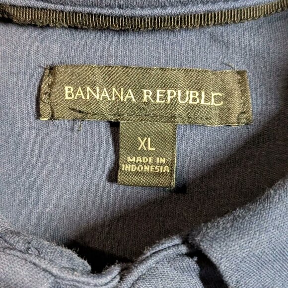 Banana Republic Men's Navy Performance Polo Shirt XL - Picture 3 of 5